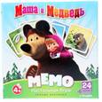 :  - Настольная игра "Маша и медведь. Мемо + пазл-24" (12548)