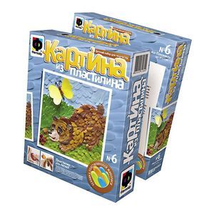 :  - Картина из пластилина "Мишка-Лакомка" (447006)