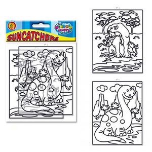 :  - Витражи 2 штуки Динозавр/Львица