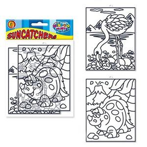 :  - Витражи 2 штуки Фламинго/Динозавр