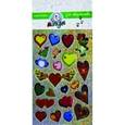 :  - Наклейки детские "Сердечки"
