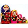 :  - Матрешка большая расписная. Матрешка 5 в 1. Д-012