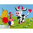 :  - Деревянный пазл "Теленок и Цыпленок"
