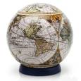 :  - Шаровый пазл "Старинная карта мира" 15 см