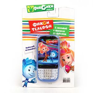 :  - Телефон сотовый, со звуком, на батарейках