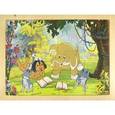 :  - Пазл в рамке "Маугли", 12 деталей