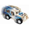 :  - Сборная деревянная модель "Внедорожник". С инерционным двигателем (HL005A)