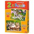 :  - Puzzle "Котята в саду" 2 в 1 (B-021116)