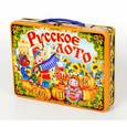:  - Русское лото в жестяном чемоданчике "Скоморохи"