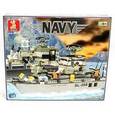 :  - Конструктор "Военный корабль Navy", 449 деталей
