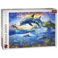 :  - Trefl. Puzzle-2000 "Веселые дельфины"