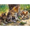 :  - Пазл Midi "Волчата и черепаха", 260 деталей