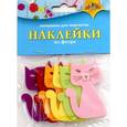 :  - Наклейки из фетра "Кошки"
