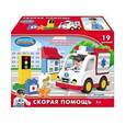 :  - Конструктор "Скорая помощь" (19 деталей)