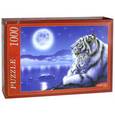 :  - Puzzle-1000  Белые тигры под луной