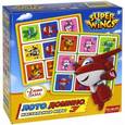 :  - SuperWings. Настольная игра 2в1 "Лото. Домино"