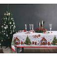 :  - Скатерть «Этель: Новогодняя сказка», 145 x 173 см, 100 % хлопок, саржа, 190 г/м2