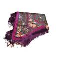 :  - Платок павлопосадский, 130х130 см, фиолетовый