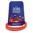 :  - Чемпионат мира по футболу 2018 браслет красный, резиновый
