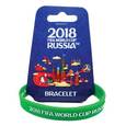 :  - Чемпионат мира по футболу 2018 браслет зеленый, резиновый