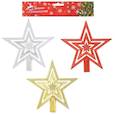 :  - Звёзды на ёлку "Резной глянец" (набор 3 шт.)