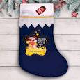:  - Мешок - носок для подарков "Желанных подарков!", 36x26,5x0,2 см