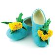 :  - Войлочные тапочки Одуванчики. Размер 38