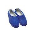 :  - Цветные войлочные тапочки синие. Размер 42