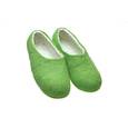 :  - Цветные войлочные тапочки светло зеленые. Размер 41