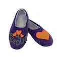 :  - Тапочки из войлока - Пирожные "Мамочка моя" фиолет. Размер 38