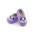 :  - Детские войлочные тапочки «Панда» сиреневые. Размер 17 см