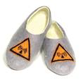 :  - Войлочные тапочки знаки опасности Электроволновые. Размер 44