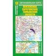 russische bücher:  - Пензенская, Саратовская, Тамбовская области. Автокарта