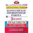 russische bücher: Волкова Елена Валерьевна - ВПР. Литературное чтение. 3 класс. Практикум по выполнению типовых заданий