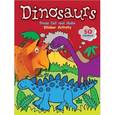 russische bücher: Taylor Dereen - Dinosaurs Sticker Activity book Press Out and Make