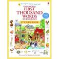 russische bücher: Amery Heather - First 1000 Words in English. Sticker Book