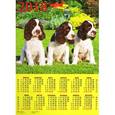 russische bücher:  - Календарь настенный на 2018 год "Год собаки. Три щенка спаниеля"