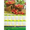 russische bücher:  - Календарь настенный на 2018 год "Лунный календарь. Клубника"
