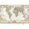 russische bücher:  - Карта мира под старину. National Geographic. А1