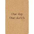 russische bücher:   - Скетчбук.One day, one sketch (обложка крафт) (Арте) 