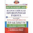 russische bücher: Волкова Е. В. - ВПР за курс начальной школы. Окружающий мир. Практикум по выполнению типовых заданий. ФГОС