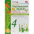 russische bücher: Тихомирова Елена Михайловна - Окружающий мир. 4 класс. Тетрадь для практических работ № 1. К учебнику А.А. Плешакова. ФГОС