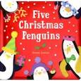 russische bücher:  - Five Christmas Penguins (board book)