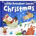 russische bücher: Joyce Melanie - Little Reindeer Saves Christmas (cased gift book)
