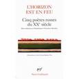 russische bücher: Akhmatova Anna - L'horizon est en feu - Cinq poetes russes du XXe siecle