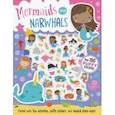 russische bücher:  - Mermaids and Narwhals Puffy Stickers book