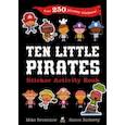 russische bücher: Brownlow Mike - Ten Little Pirates Sticker Activity Book
