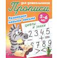 russische bücher: Лясковский Виктор Леонидович - Цифры и знаки. Развиваем навыки письма. 5-6лет