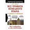 russische bücher: Ганина Наталия Александровна - Все правила немецкого языка в схемах и таблицах