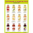 russische bücher:  - Плакат. Логопедия и развитие речи "Какой сок?"